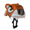 Casco Infantil Animales Crazy Safety  Tigre Naranja